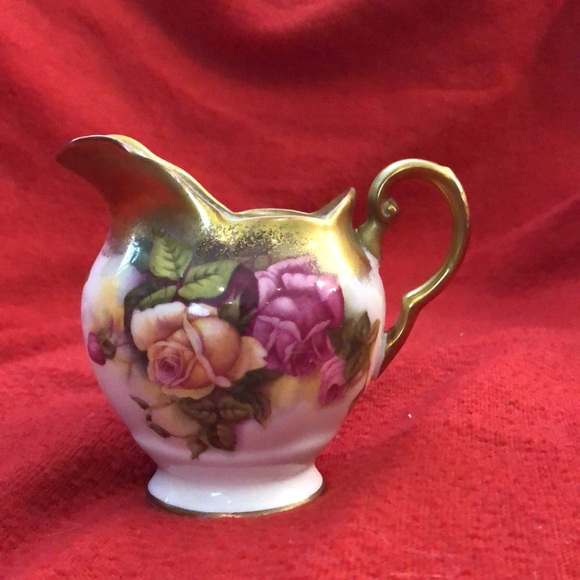 Royal Chelsea vintage porcelain creamer and saucer - Picture 4 of 11